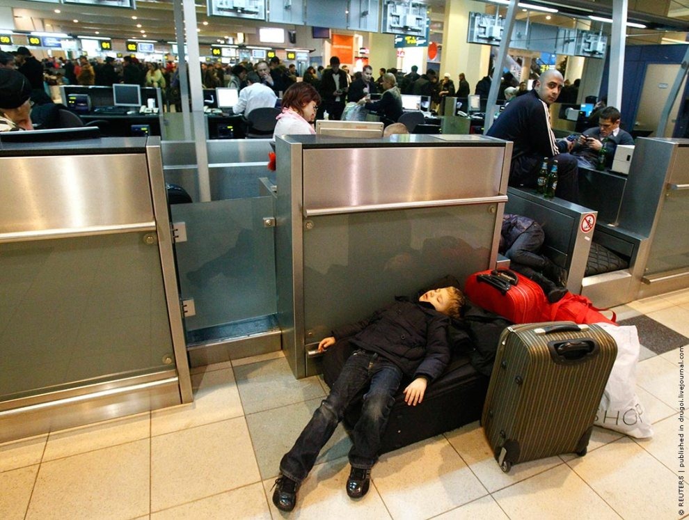 Задержки рейсов в Москве