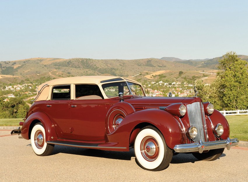1938 Packard Twelve Collapsible Touring Cabriolet