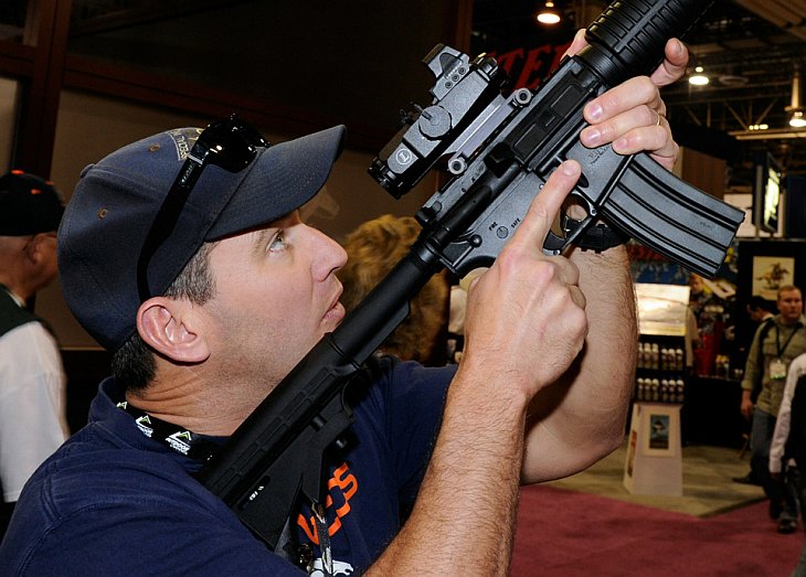 Выставка оружия в Неваде
