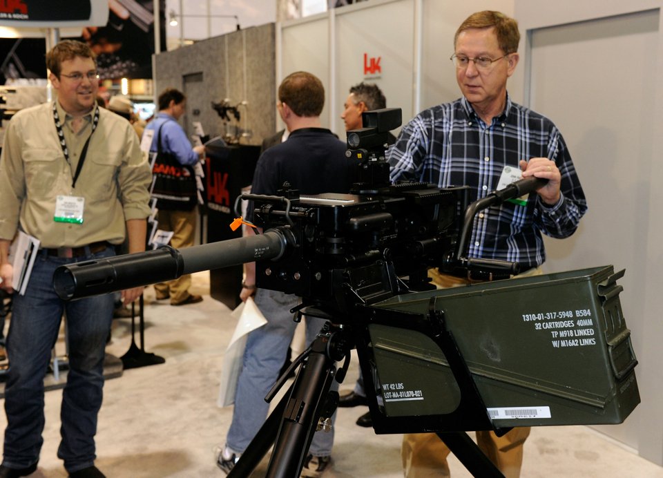 Выставка оружия в Неваде