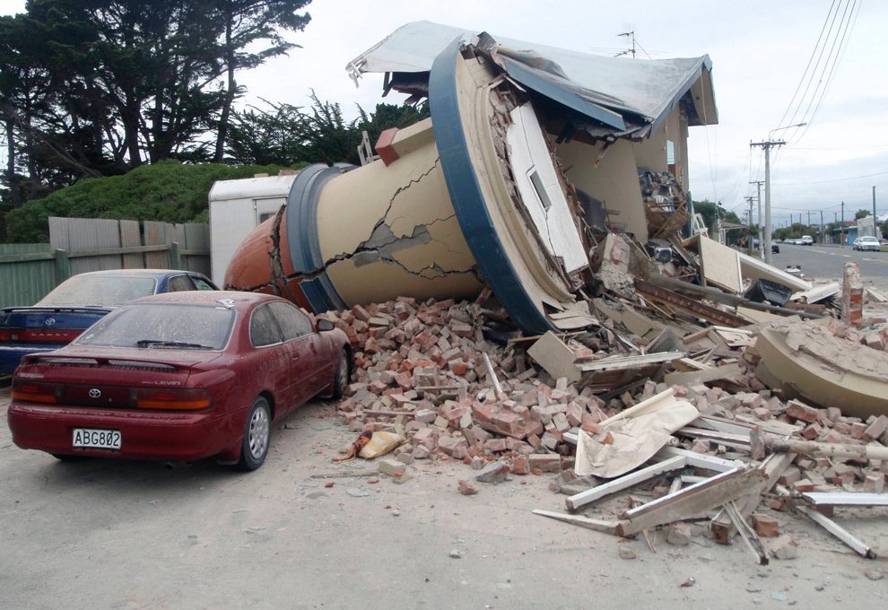 В Новой Зеландии произошло сильное землетрясение