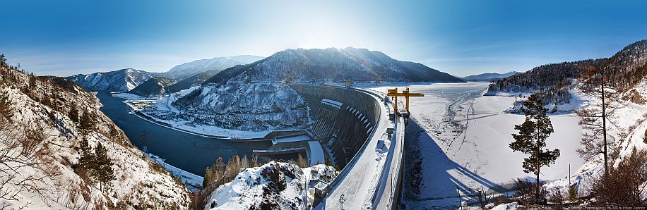 Саяно-Шушенская ГЭС — грандиозное сооружение