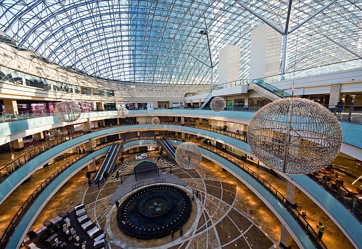 В Москве открыли один из самых крупных торговых центров Европы