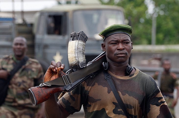 Военные действия в Кот-д'Ивуаре: в осаде