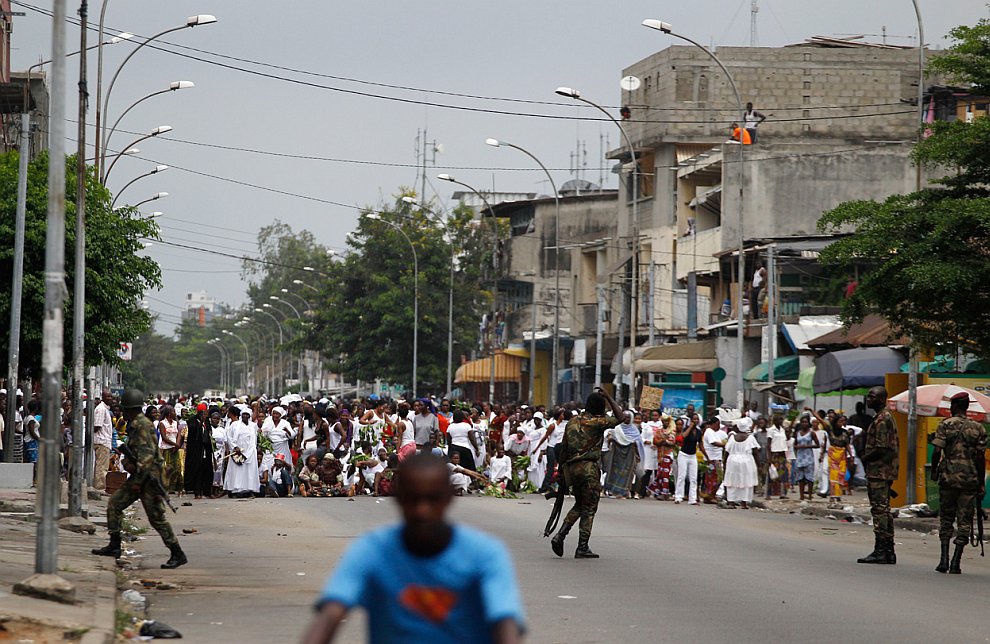 Военные действия в Кот-д'Ивуаре: в осаде