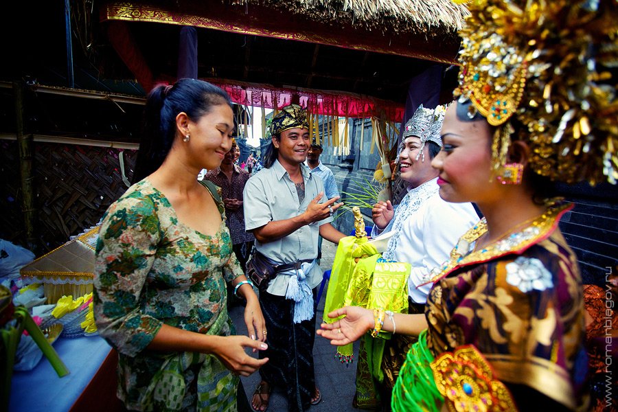 Настоящая балийская свадьба