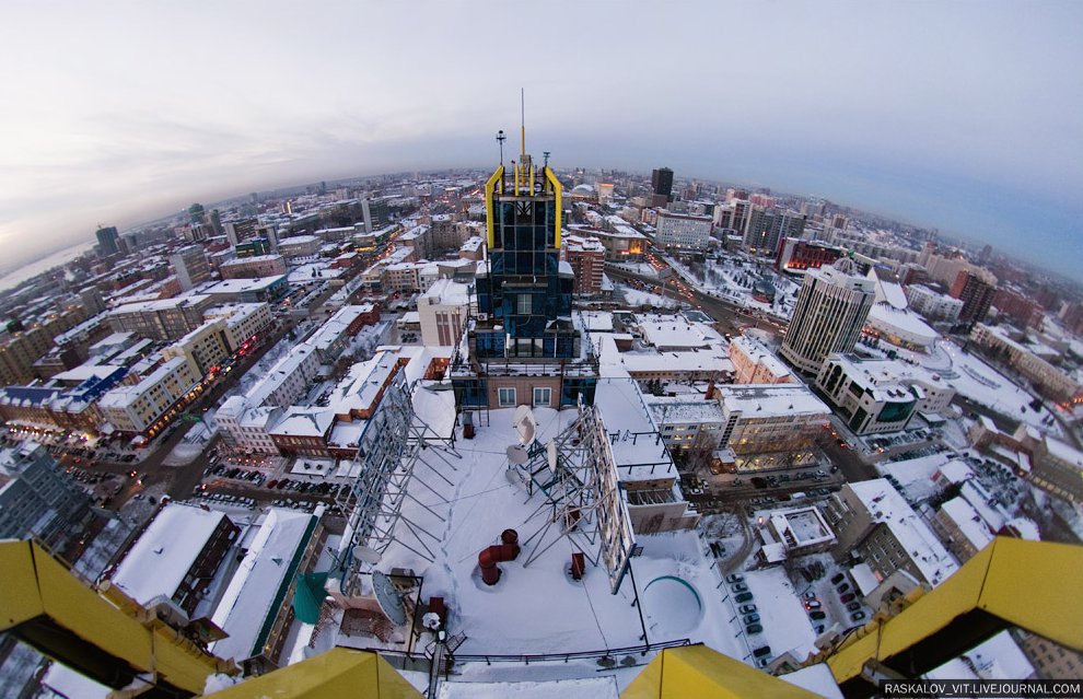 Новосибирск. Вид с высоты