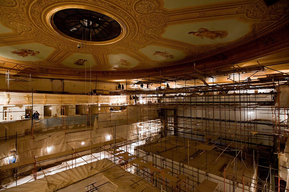 Как проходит реставрация Большого театра