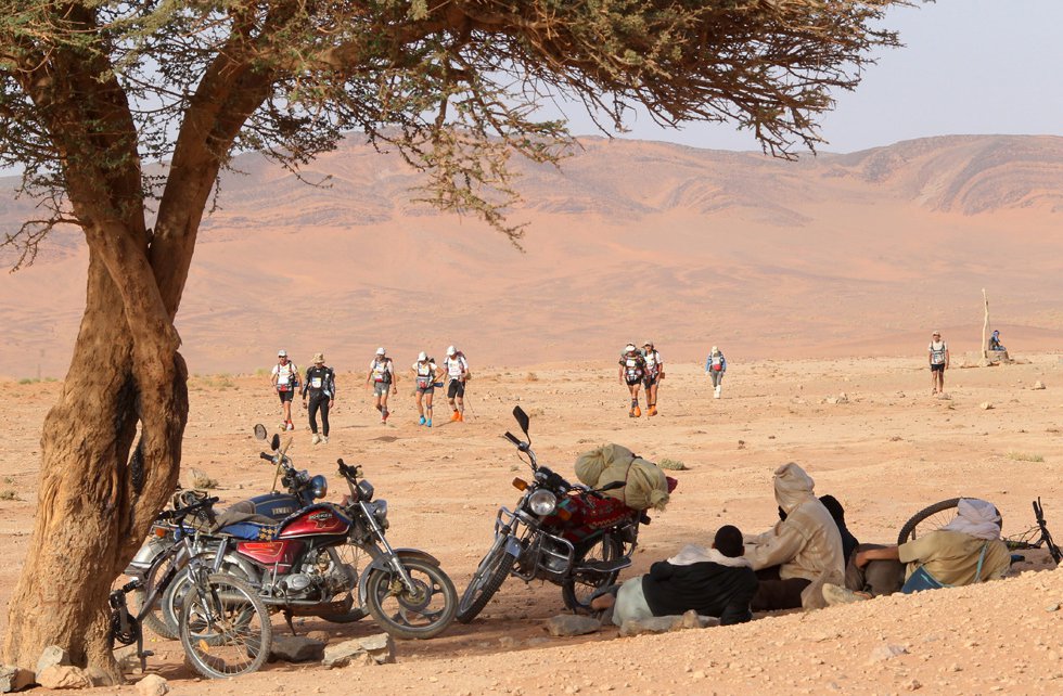 26-й песчаный марафон Des Sables в пустыне Сахара