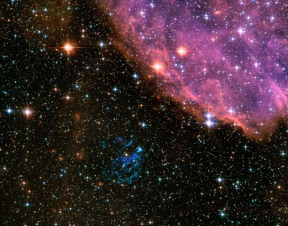 Малое Магелланово Облако (NGC 292)