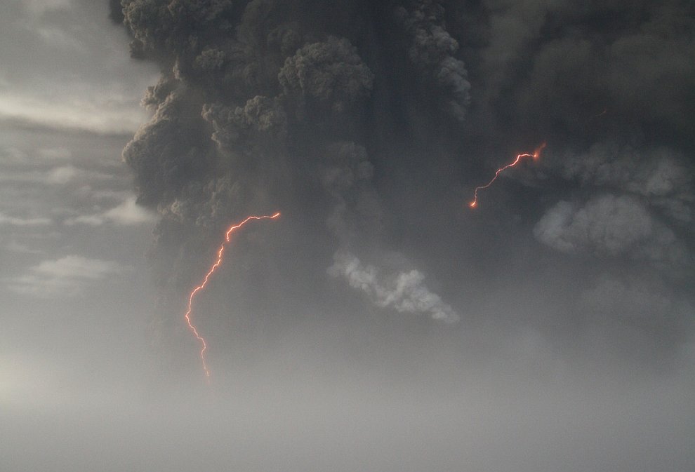 Извержение вулкана Гримсвотн
