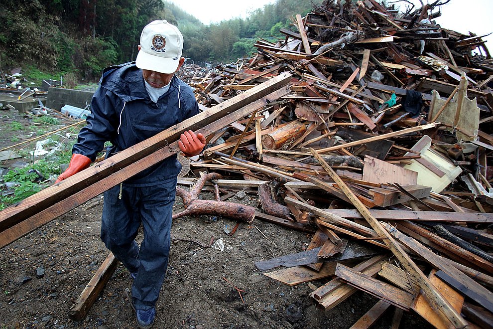 Землетрясение в Японии: три месяца спустя