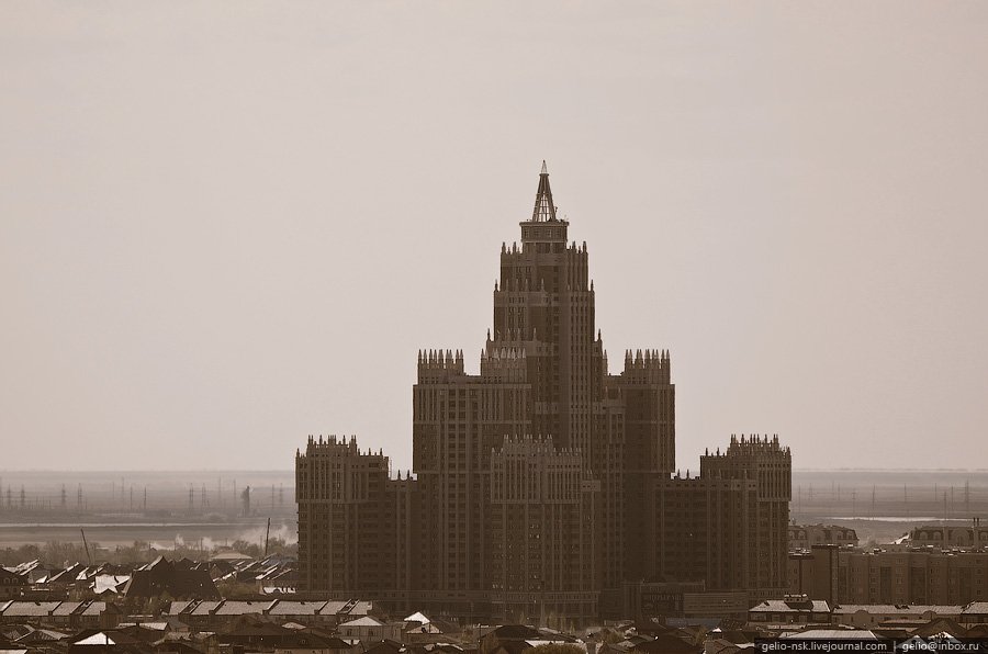 Астана с высоты