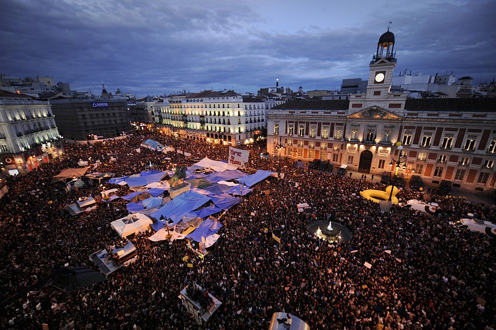 Протестующая Испания