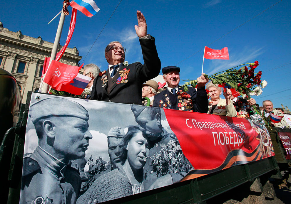 День Победы: парад на Красной Площади