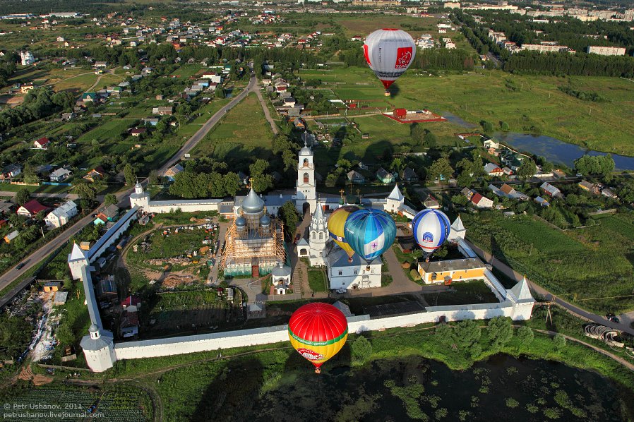 Воздушные шары над Переславле-Залесском