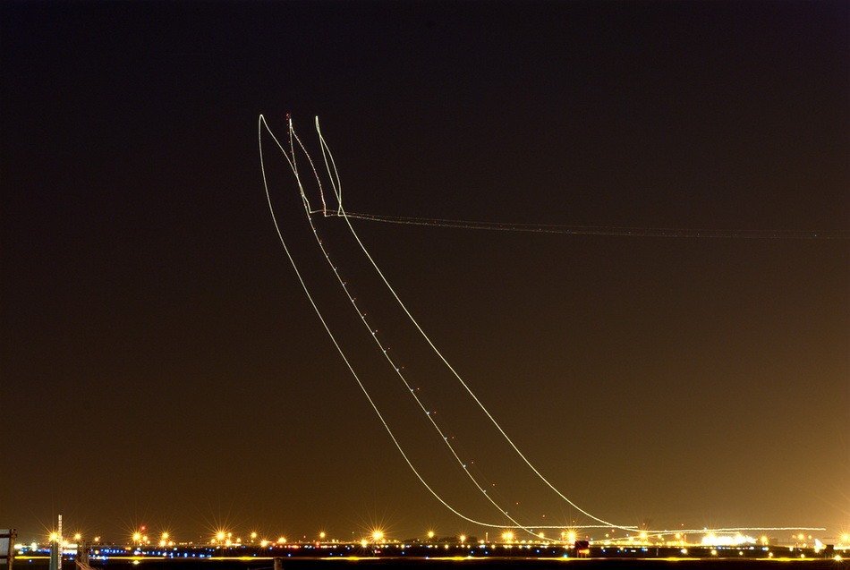 Необычные фотографии взлета и посадки самолетов