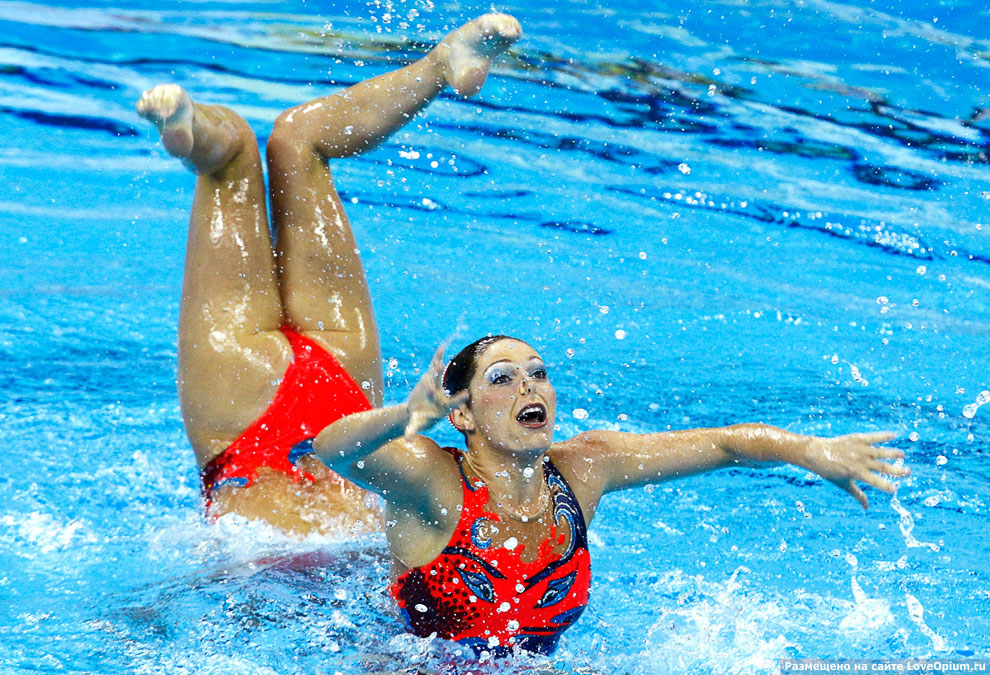 Синхронное плавание: водный балет