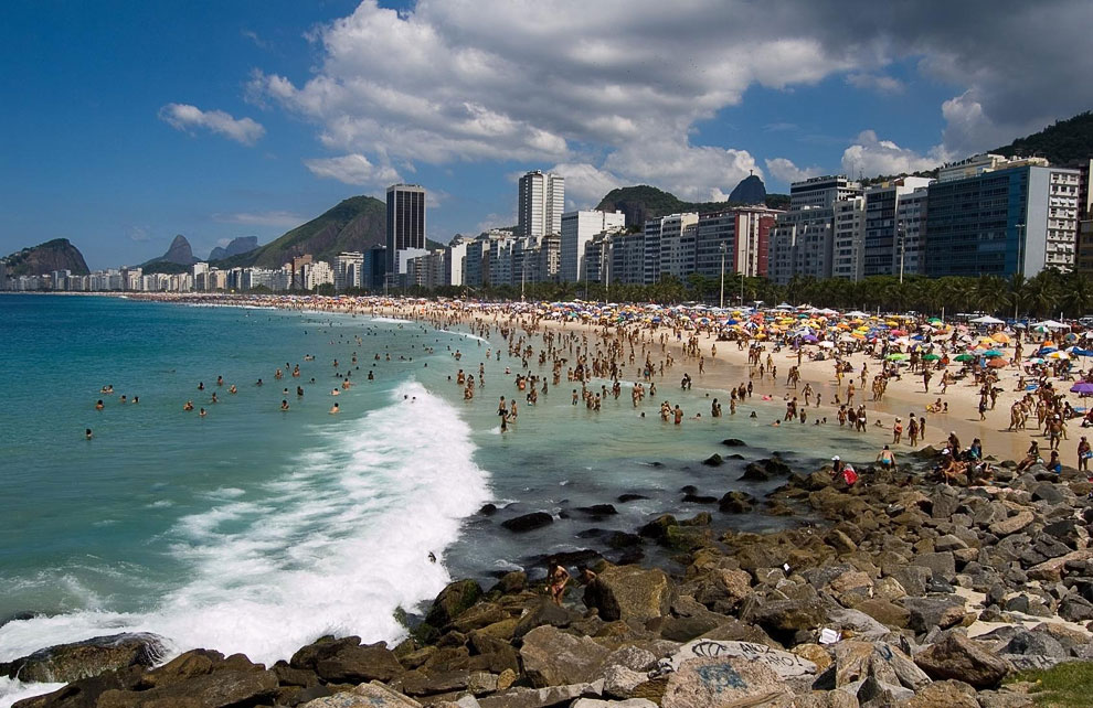 Пляж Copacabana (Бразилия)