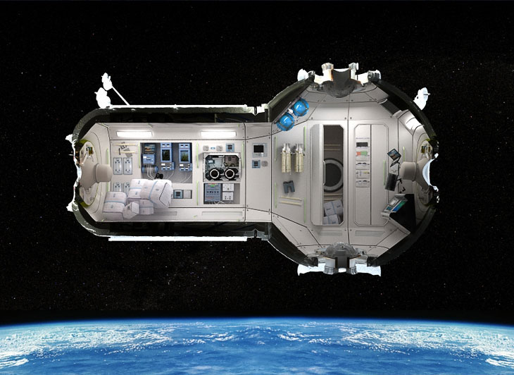 В 2016 году появится первый космически отель
