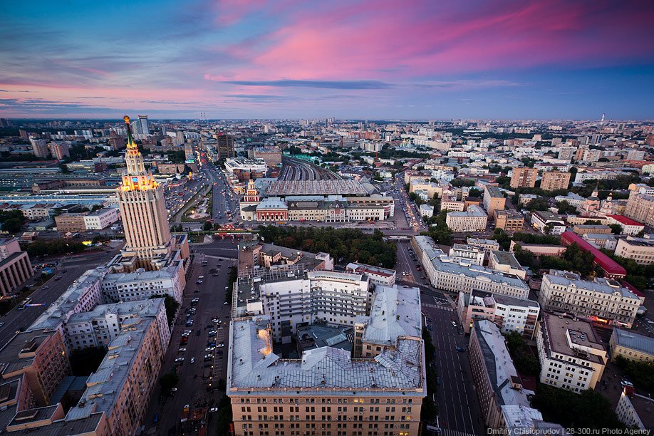 Высотные виды Москвы