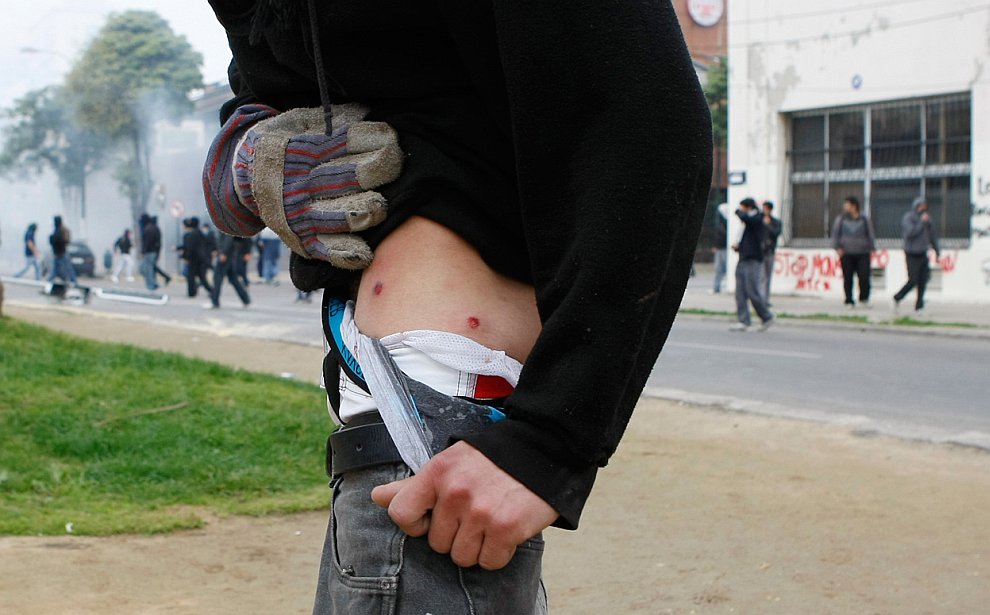 Бунт студентов в Чили