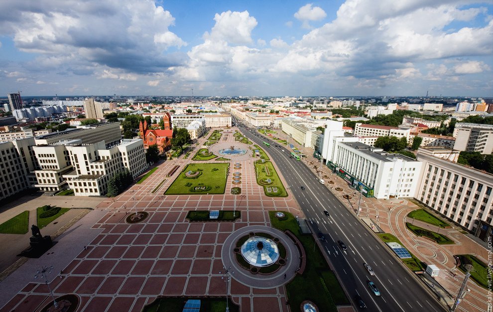 Виртуальная прогулка: высотный Минск
