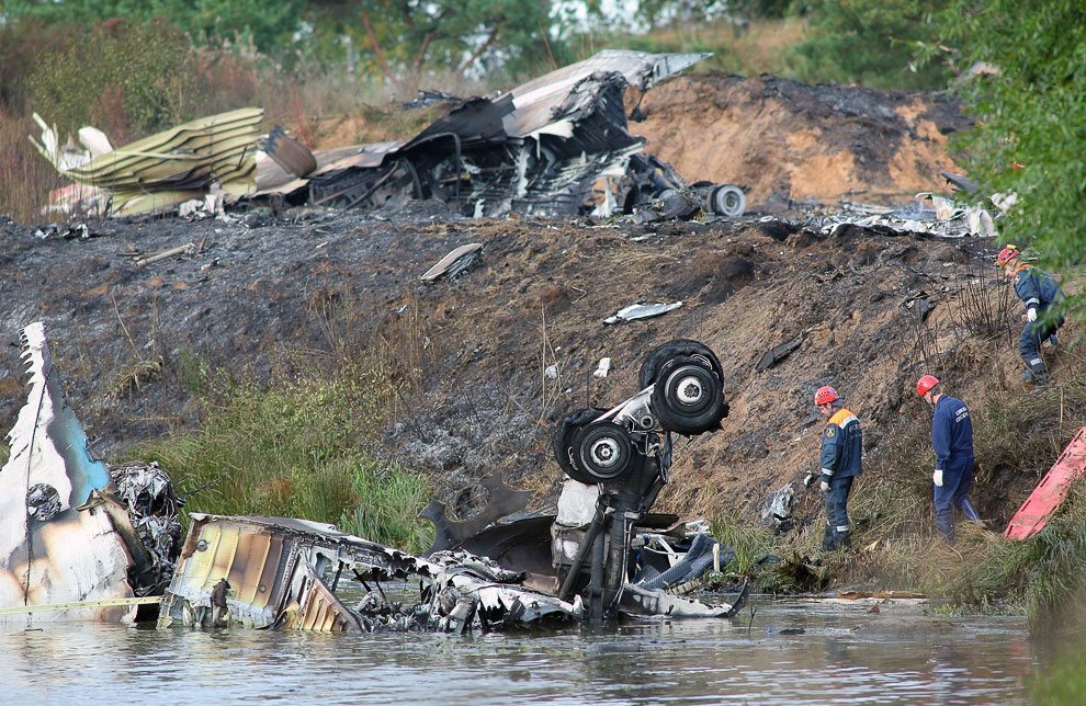 Авиакатастрофа: разбился Як-42 с командой «Локомотив»