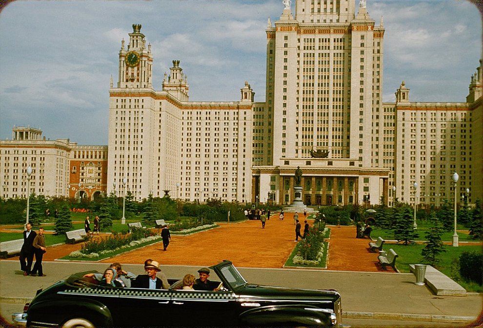 Москва 1956 года в фотографиях