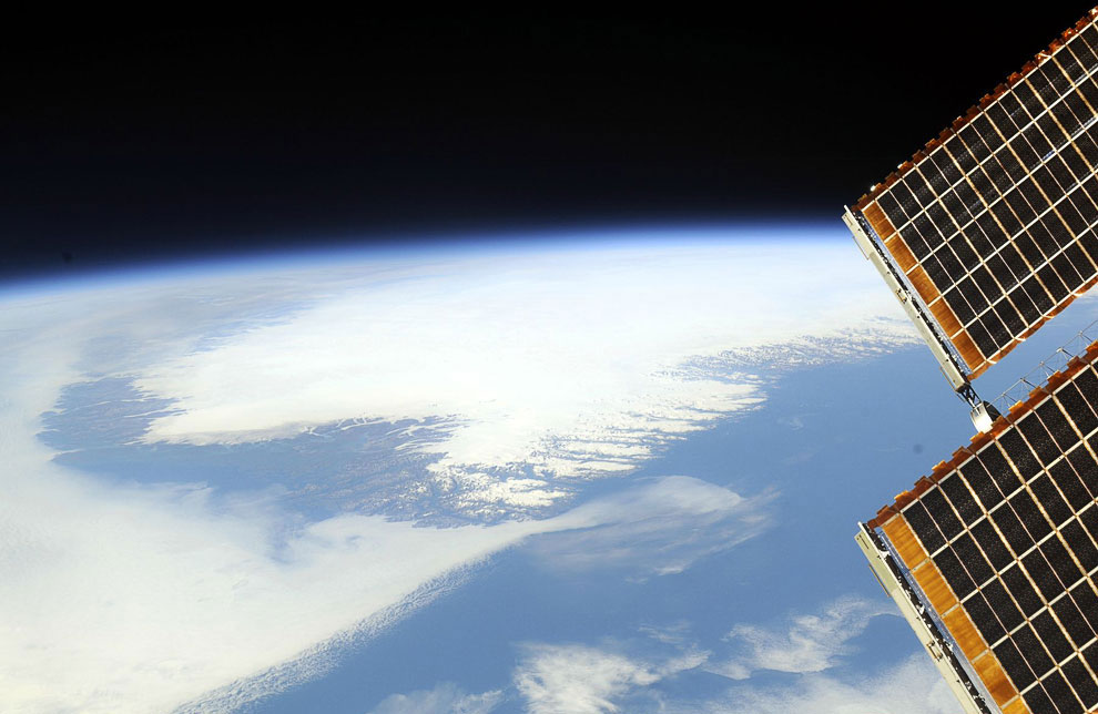 Фотографии Земли с Международной Космической Станции