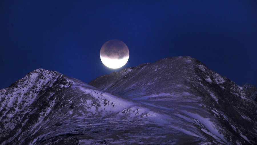 Полное лунное затмение 10 декабря