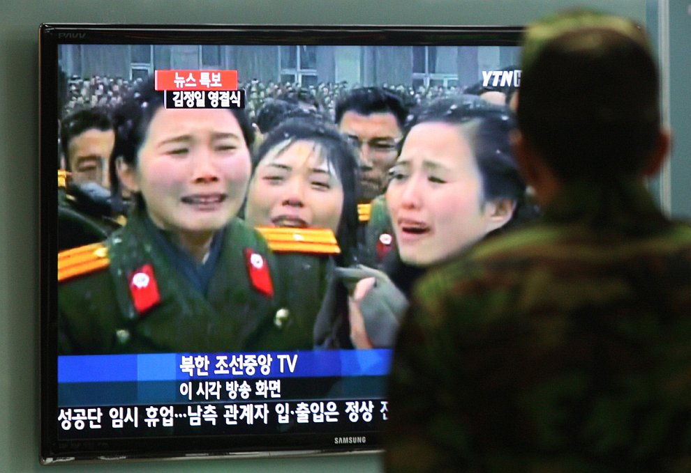 Церемония прощания с Ким Чен Иром в Северной Корее