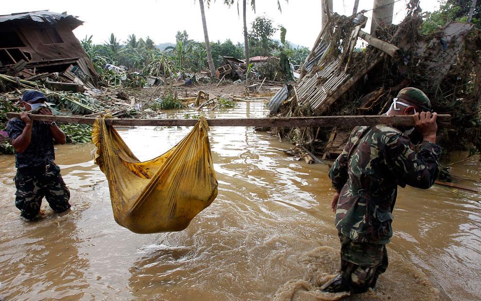 Тропический шторм Washi на Филиппинах