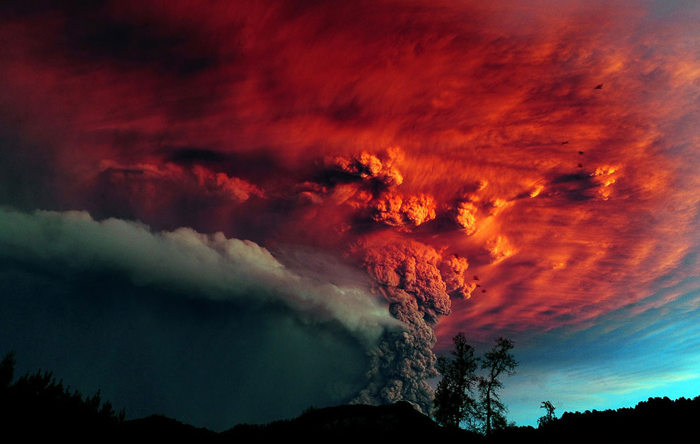 Извержение вулкана Пуйеуэ