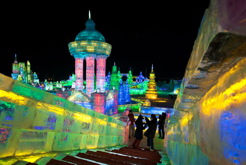 Международный фестиваль ледяных скульптур в Харбине 2012