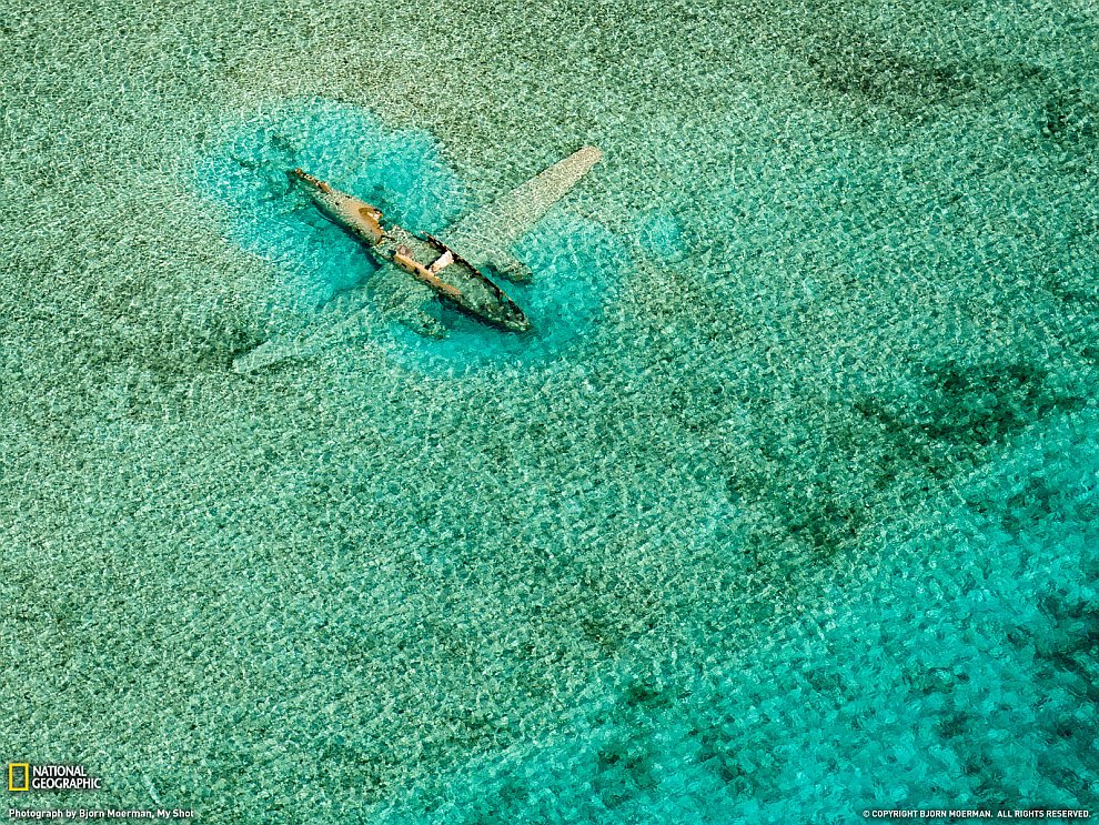 Самолет под водой, Багамские острова
