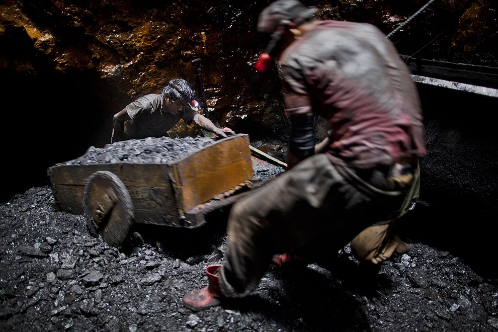 Самая опасная работа: добыча угля