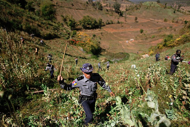 Война с опиумом в Мьянме