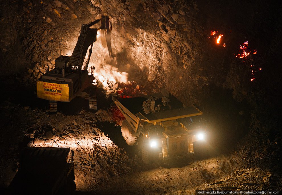 Как добывают уголь на Кузбассе