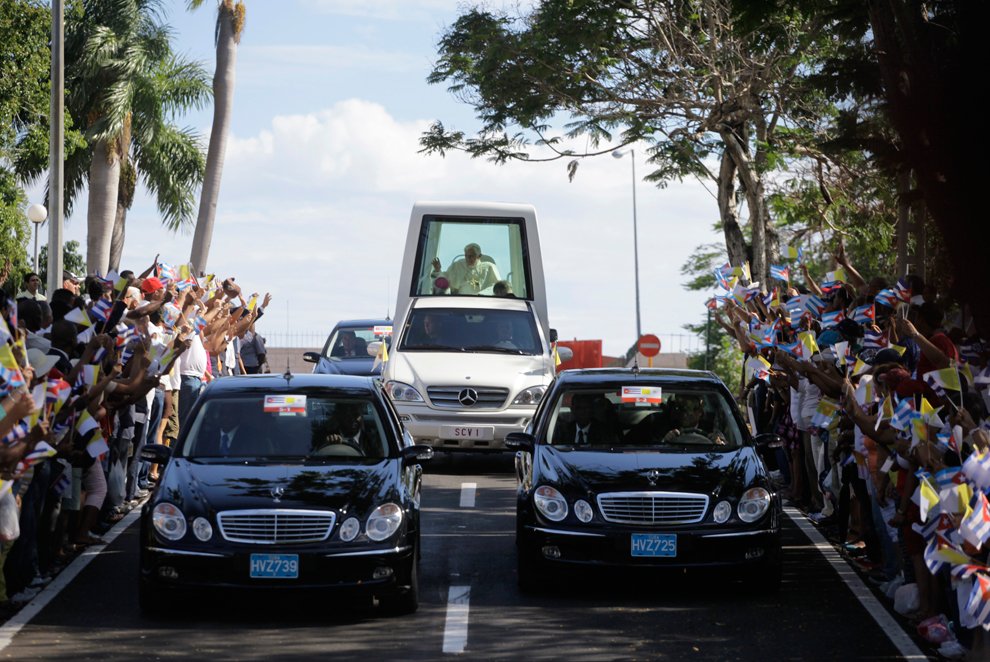 Визит Папы римского Бенедикта 16-го на Кубу