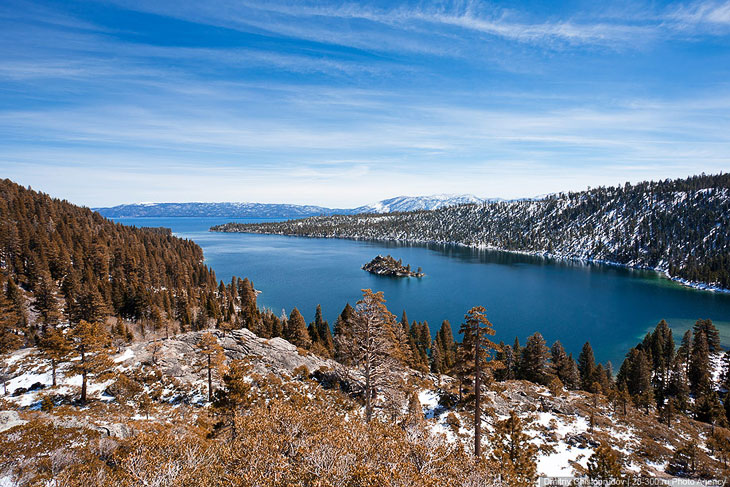 Озеро Тахо в Калифорнии