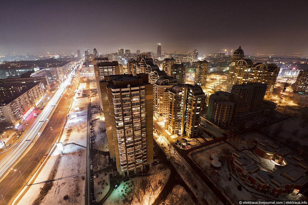 Прогулка по ночному Киеву
