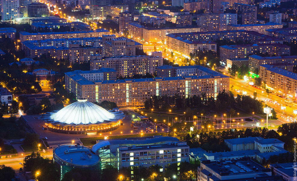 Звезда МГУ: фотографии с одного из самых недоступных мест в Москве