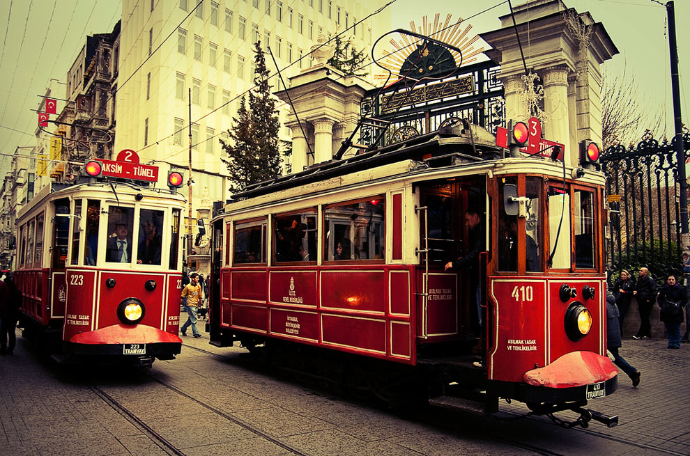 Трамвай в Стамбуле