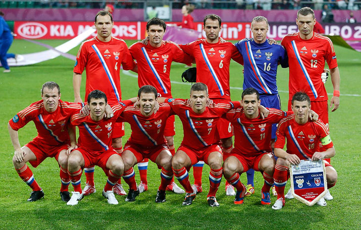 Евро-2012: матч Россия—Чехия