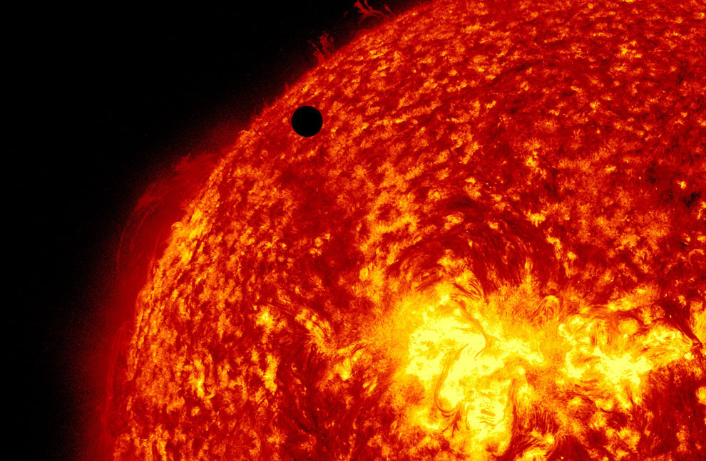 Прохождение Венеры по диску Солнца