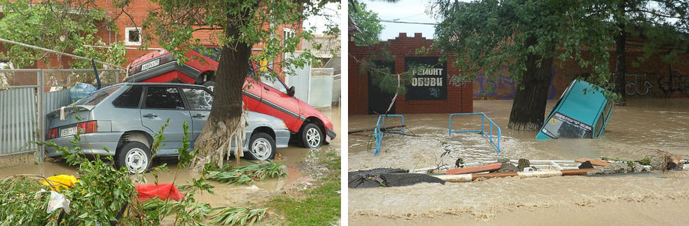 Катастрофическое наводнение на Кубани
