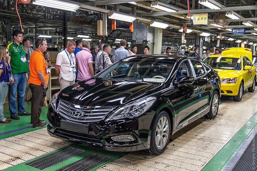 Экскурсия на завод Hyundai