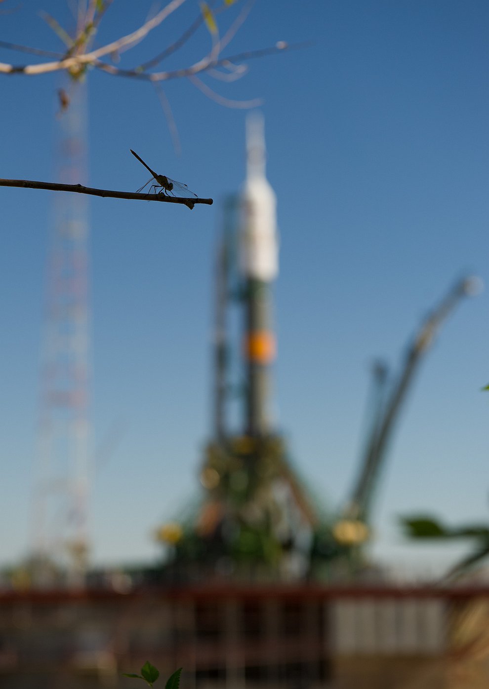 Старт космического корабля Союз ТМА-05М с Байконура