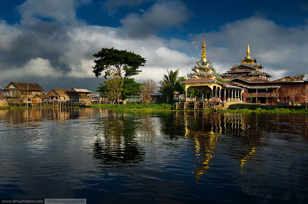 Бирма. Обычный день на озере Инле